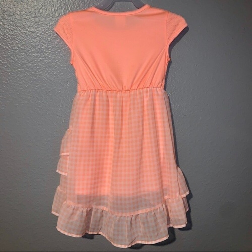 Wonder Nation Girls Ruffle Chiffon Dress - Picture 3 of 4